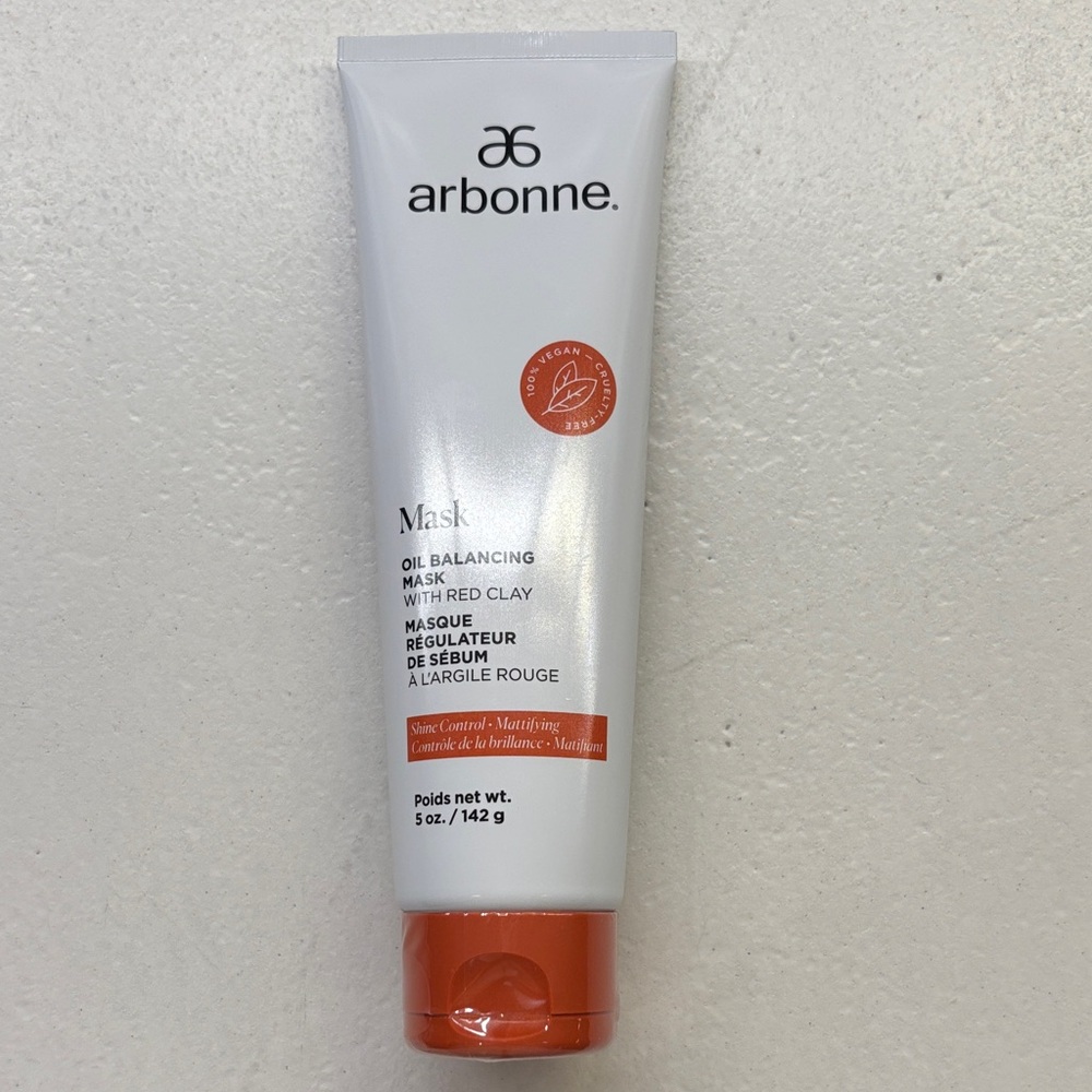Arbonne Oil Balancing Mask with Red Clay - Sealed